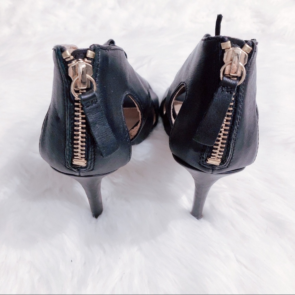H&M Genuine Leather Lace Up Sandals — NEW - Picture 4 of 5
